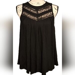 Apt 9 Black Sleeveless Blouse